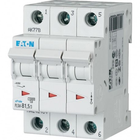 PLSM-C0,25/3-MW - PLSM-C0,25/3-MW 242456 EATON ELECTRIC Over current switch, 0, 25 A, 3 p, type C characteristic