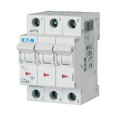 PLSM-C0,5/3-MW - PLSM-C0,5/3-MW 242458 0001609190 EATON ELECTRIC Over current switch, 0, 5 A, 3 p, type C characteristic