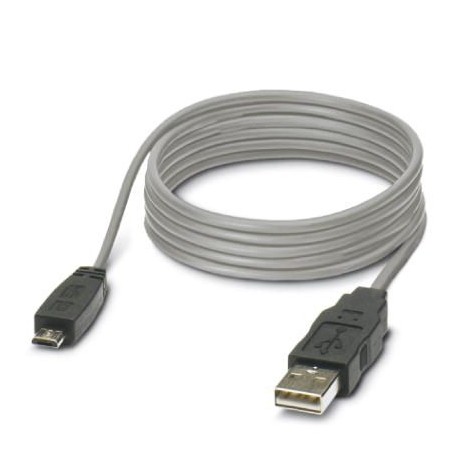CAB-USB A/MICRO USB B/2,0M - CAB-USB A/MICRO USB B/2,0M 2701626 PHOENIX CONTACT Connecting cable