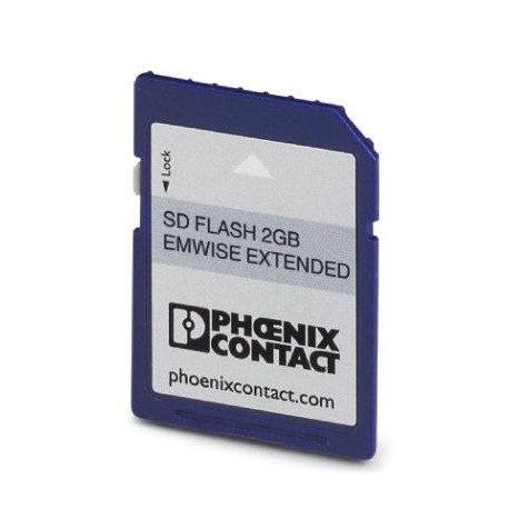 SD FLASH 2GB EMWISE EXTENDED - SD FLASH 2GB EMWISE EXTENDED 2701747 PHOENIX CONTACT Program / configuration memory