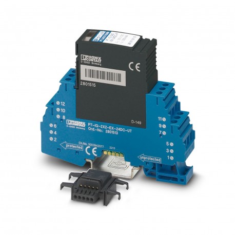 PT-IQ-2X2-EX-24DC-UT - PT-IQ-2X2-EX-24DC-UT 2801513 PHOENIX CONTACT Surge protection device