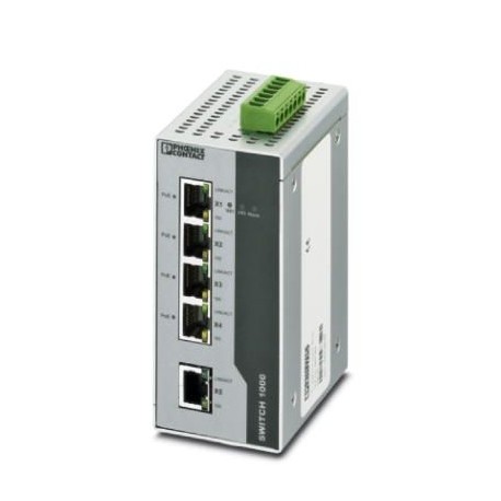 FL SWITCH 1001T-4POE - FL SWITCH 1001T-4POE 2891064 PHOENIX CONTACT Industrial Ethernet Switch