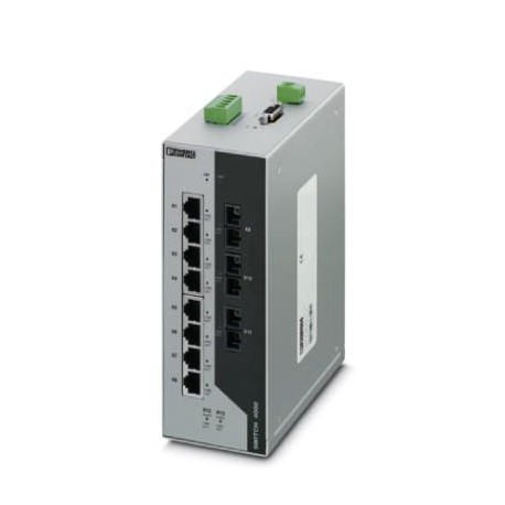 FL SWITCH 4008T-2GT-3FX SM - FL SWITCH 4008T-2GT-3FX SM 2891160 PHOENIX CONTACT Industrial Ethernet Switch