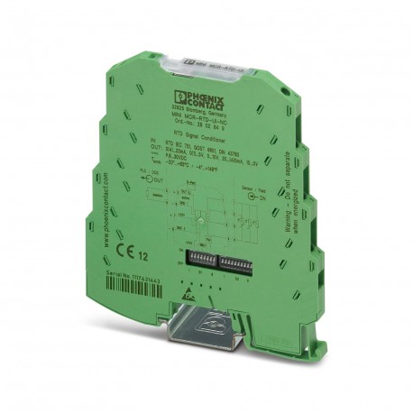 MINI MCR-RTD-UI-NC - MINI MCR-RTD-UI-NC 2902849 PHOENIX CONTACT Resistance thermometer measuring transducer