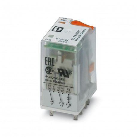 REL-IR2/L-120AC/2X21 - REL-IR2/L-120AC/2X21 2903667 PHOENIX CONTACT Single relay