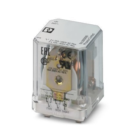 REL-PR2- 24AC/2X21 - REL-PR2- 24AC/2X21 2903699 PHOENIX CONTACT Single relay