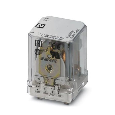 REL-PR3-24DC/3X1 - REL-PR3- 24DC/3X1 2903706 PHOENIX CONTACT Single relay