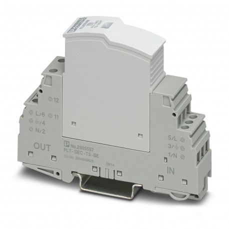 PLT-SEC-T3-120-FM - PLT-SEC-T3-120-FM 2905228 PHOENIX CONTACT Type 3 surge protection device