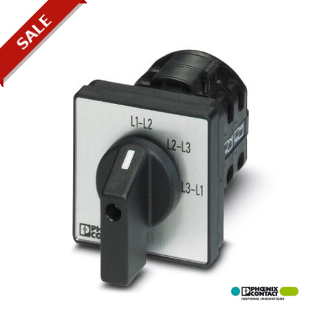 RS20-US-S0023-0203-014H-001 - RS20-US-S0023-0203-014H-001 3069702 PHOENIX CONTACT Voltmeter changeover switch, without 0 position, connect..