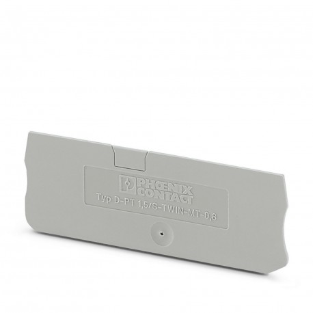 D-PT 1,5/S-TWIN-MT-0,8 - D-PT 1,5/S-TWIN-MT-0,8 3210313 PHOENIX CONTACT End cover