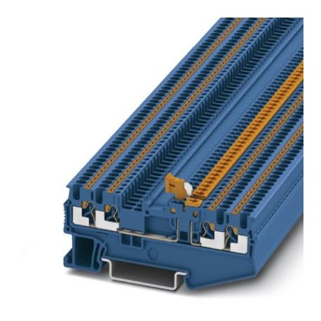 PT 1,5/S-QUATTRO-MT BU - PT 1,5/S-QUATTRO-MT BU 3210322 PHOENIX CONTACT Knife disconnect terminal block