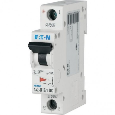 FAZ-B20/1-DC - FAZ-B20/1-DC 176070 Y7-176070 EATON ELECTRIC Miniature circuit breaker (MCB), 20A, 1p, type B characteristic..