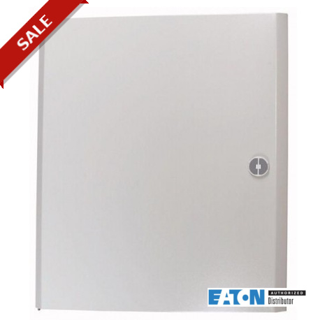 BP-DS-600/4.5-W - BP-DS-600/4.5-W 111353 EATON ELECTRIC Sheet steel door with rotary door handle for IVS HxW 510x600mm, white