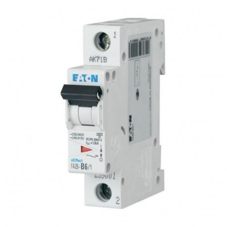 FAZ6-C1/1 - FAZ6-C1/1 239030 Y7-239030 EATON ELECTRIC Miniature circuit breaker (MCB), 1A, 1p, type C characteristic, 6 ..