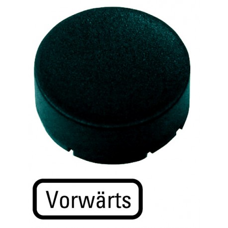 M22-XDH-S-D15 - M22-XDH-S-D15 218235 M22-XDH-S-D15Q EATON ELECTRIC M22-XDH-S-D15Q Button plate, raised black, FORWARDS