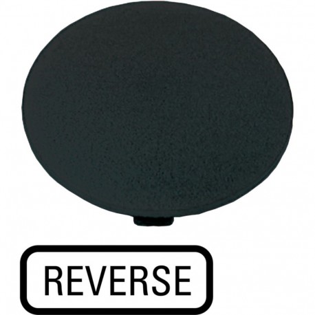 M22-XDP-S-GB16 - M22-XDP-S-GB16 218292 Y7-218292 EATON ELECTRIC M22-XDP-S-GB16Q Button plate, mushroom black, REVERSE