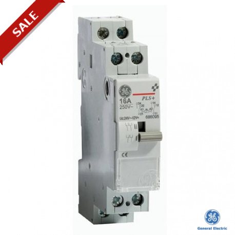 PLS+162012A - PLS+162012A 686094 GENERAL ELECTRIC PULSAR-S+ impulse switch 16A 2CO 12Vac