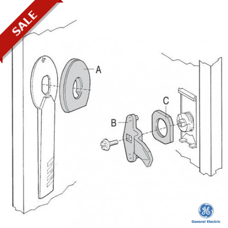 815105 - 815105 GENERAL ELECTRIC Fix-o-Rail Senior locking device adaptor kit