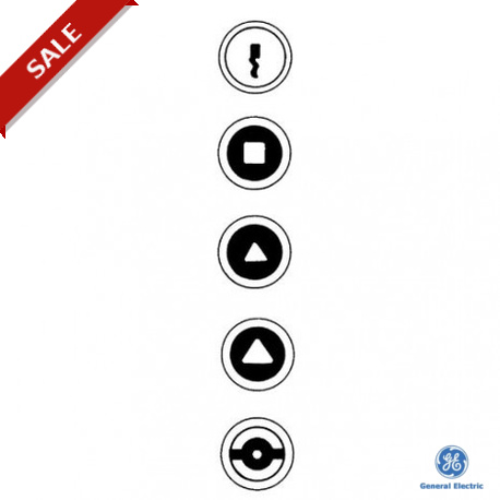 832029 - 832029 GENERAL ELECTRIC PS/SP profile half cylinder locks with 1 double-bit key, 3 mm