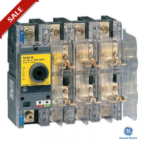 D/062421-203 - 730580 GENERAL ELECTRIC Switch-disconnector-fuse Fulos 00 DIN 160A 3P+N