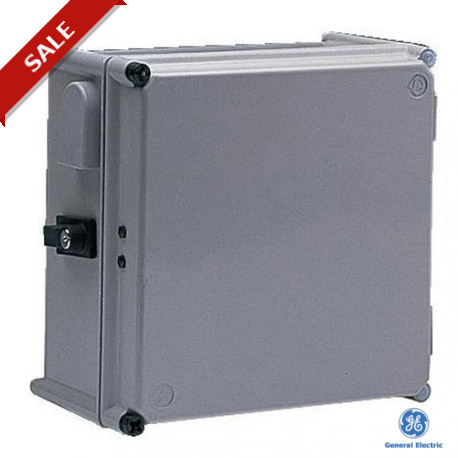 856082 - E/012076-100 856082 GENERAL ELECTRIC APO 71 modular boxes 370x300x175 hinged cover and lock (ventilated)