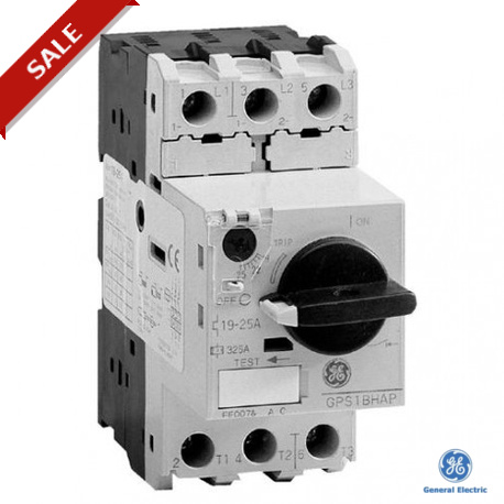 GPS1BHAP - GPS1BHAP 101247 GENERAL ELECTRIC MANUAL MOTOR STARTER T+M PROT. GPS1 19-25A HIGH BREAKING