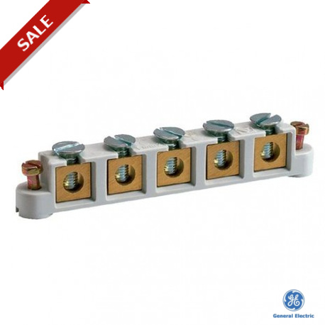 FOBBTB - FOBBTB 600650 GENERAL ELECTRIC Terminal strip 6 mm2 500V with 5 screw terminals