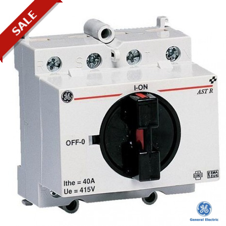 ASTR6340 - ASTR6340 666585 GENERAL ELECTRIC ASTER rotary switch 63A 4NO 415Vac