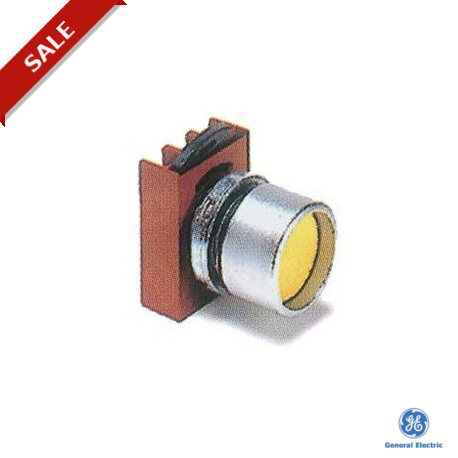 P9MPNME - P9MPNME 184024 GENERAL ELECTRIC Push-buttons, Standard/momentary, Round satin chrome, Recessed cap, Brown