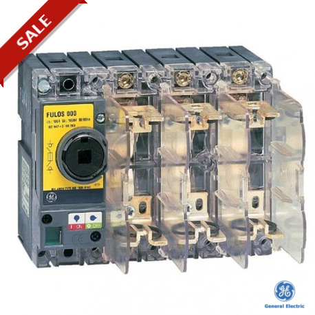 D/062411-203 - 730577 GENERAL ELECTRIC Safety-switch-disconnector-fuse Fulos 000 DIN 125A 3P+N R/Y