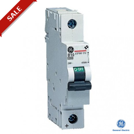 EP101UCC05 - EP101UCC0,5 673301 GENERAL ELECTRIC Miniature circuit breaker EP100UC 1P 0.5A C