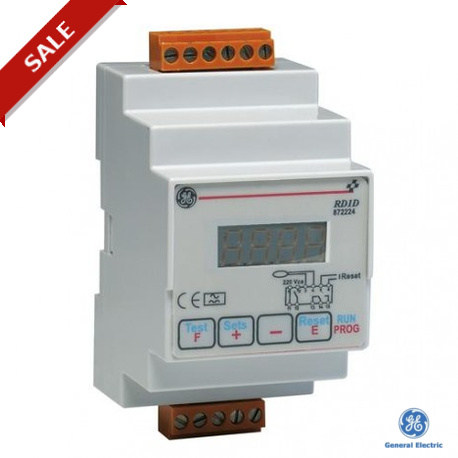 RD1D 440V - RD1D380 872226 GENERAL ELECTRIC Relay RD1D 380 Idn: 0.01-5A t- 0-3 sec. 380V AC