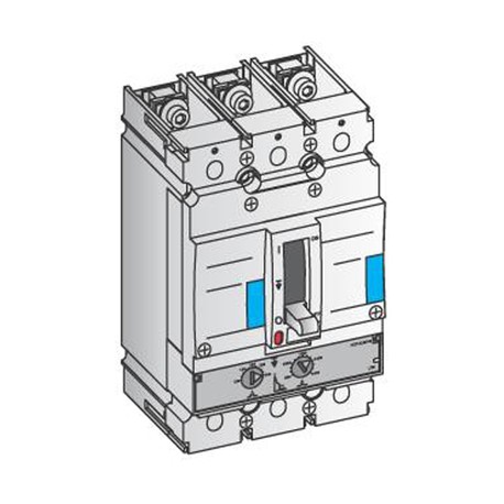 FEN36TD250KF - FEN36TD250KF 432982 GENERAL ELECTRIC FEN 250 Breaker Icu 50 kA/415VAC Ue 690VAC 3P 3trips 250A LTMD