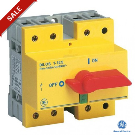D061414203 - 730124 GENERAL ELECTRIC Safety-switch-disconnector Dilos 1 63A 4P R/Y