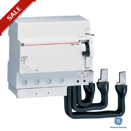 DOCA3125/030 - DOCA3125/030 671581 GENERAL ELECTRIC DIFF-O-CLICK Residual current devices HTI Series A 3P 125A 30mA