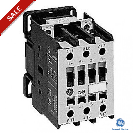 CL03A310MN - CL03A310MN 104144 GENERAL ELECTRIC Double clamp terminal 3P, AC3 12kW 380-400V, 220-230V/50Hz-277V/60Hz AC (..