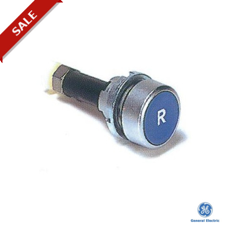 P9MRG - P9MRG 184771 GENERAL ELECTRIC Reset push-button, With symbols, Round satin chrome