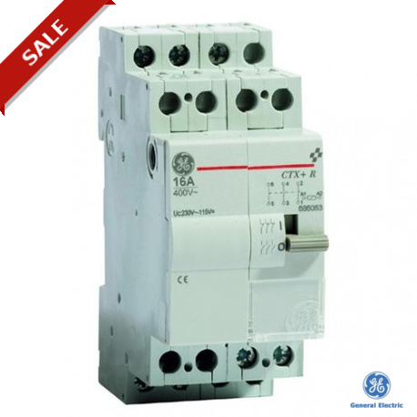 CTX + R1630048A - CTX + R1630048A 686052 GENERAL ELECTRIC CONTAX-R+relays 16A 3NO 48Vac