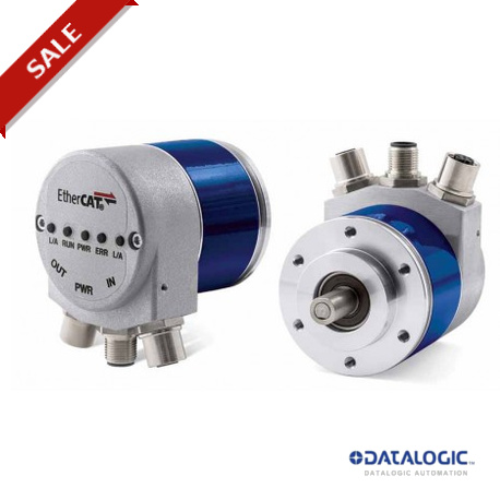 AMT58-S10-13x12-DN - AMT58-S10-13x12-DN 95B081650 DATALOGIC AMT58-S10-13x12-DN Absolute multiturn shaft 10mm -25 bit DeviceNet