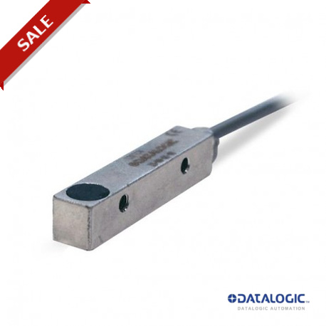 95B060830 - 95B060830 DATALOGIC Square 8 x 8mm metallic flush 1,5mm PNP NO 3 wires cable