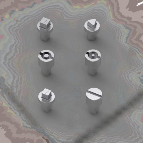 ALIS528 - ALIS528 ELDON Lock insert slotted 2x4 mm ALIS528