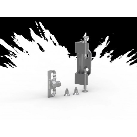 DNMKS02 - DNMKS02 ELDON Double door mounting kit SS DNMKS02