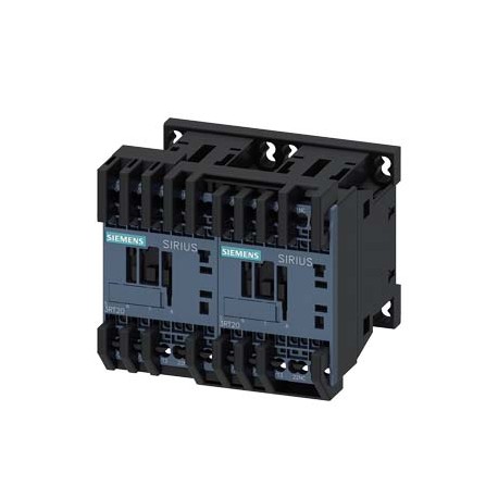 3RA2316-8XB30-2AK6 - 3RA2316-8XB30-2AK6 SIEMENS Reversing contactor assembly AC-3, 4 kW/400 V 110 V AC 50 Hz/120 V 60 Hz, 3-pole ..