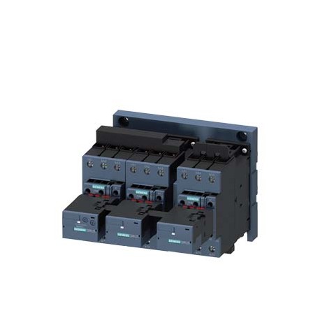 3RA2437-8XF32-1AL2 - 3RA2437-8XF32-1AL2 SIEMENS Contactor assembly for star-delta (wye-delta) start AC-3, 55 kW/400 V, 230 V AC 5..