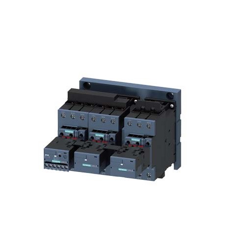 3RA2437-8XH32-1NB3 - 3RA2437-8XH32-1NB3 SIEMENS Contactor assembly for star-delta (wye-delta) start, AS-i AC-3, 55 kW/400 V, 20-3..