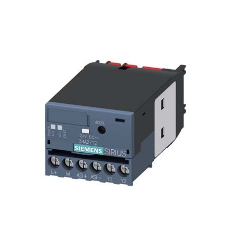 3RA2712-1AA00 - 3RA2712-1AA00 SIEMENS Function module for AS-i, direct start, screw terminal, Installation on contactors 3RT..