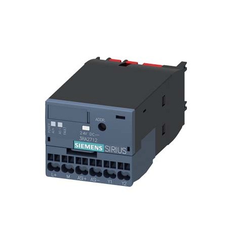 3RA2712-2AA00 - 3RA2712-2AA00 SIEMENS Function module for AS-i, direct start, spring-type terminal, Installation on contacto..