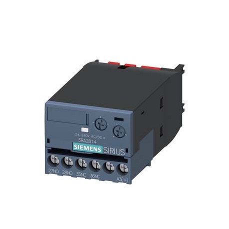 3RA2814-1FW10 - 3RA2814-1FW10 SIEMENS Solid-state time-delayed auxiliary switch OFF delay With control signal Relay 1 NC + 1..