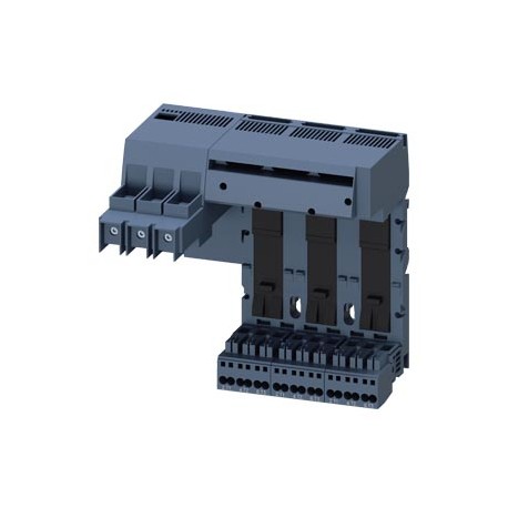 3RA6813-8AC - 3RA6813-8AC SIEMENS Infeed left Connection main circuit: input: Screw, Outgoing feeder: Spring 3 slots for c..