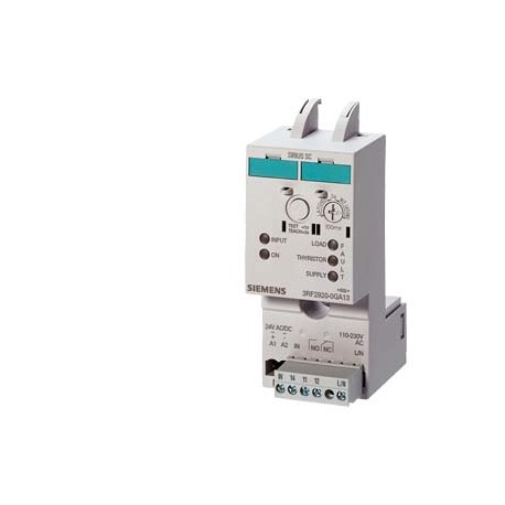 3RF2950-0GA36 - 3RF2950-0GA36 SIEMENS Load monitoring Current range 50 A / 40 °C 400-600 V / 110 V AC for semiconductor rela..